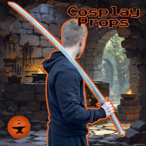 Cosplay Prop Moonblade Katana - Unofficial
