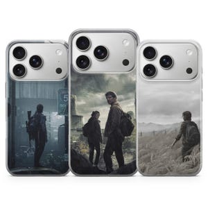 Funda para teléfono The Last of Us Ellie y Joel para iPhone 17, 16, 15, 14, 13, 12, 11 Pro, Pro Max compatible con iPhone E, Air, XR