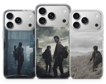 The Last of us Phone Case Ellie and Joel Cover for iPhone 17, 16, 15, 14, 13 12 11 Pro, Pro Max fits iPhone E, Air, XR