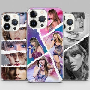 Taylor Swift Handyhülle Musik Artist Cover für iPhone 15 14 13 12 11 Pro Max, Plus, XR, SE, Samsung S21 S22 S23 A51 A52 A53 A54, Pixel