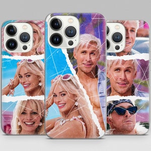 Barbie Phone Case Ken & Margot Robbie Cover for iPhone 15 14 13 12 11 Pro Max, Plus, XR, SE, Samsung S21 S22 S23 A51 A52 A53 A54, Pixel