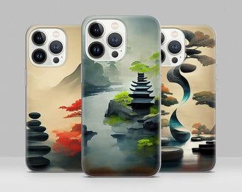 Harmony Phone Case Dusk Horizon Cover for iPhone 15 14 13 12 11 Pro Max, Plus, XR, SE, Samsung S21 S22 S23 A51 A52 A53 A54, Pixel