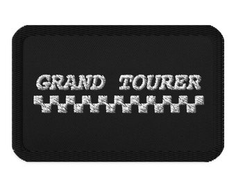 Grand Tourer Embroidered Patch 3.5x2.25