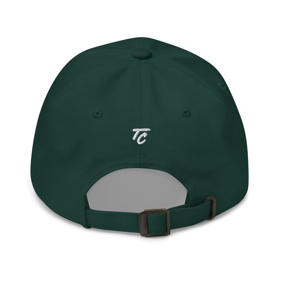 Land Rover Logo Overland Trident Green Embroidered Adult Hat/dad