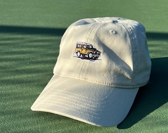 Sahara Rovr Defndr Overlandr 4x4 Embroidered Khaki Adult Hat