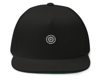 Golf GTI Snowflake Wheel Jet Black Flat Bill Cap