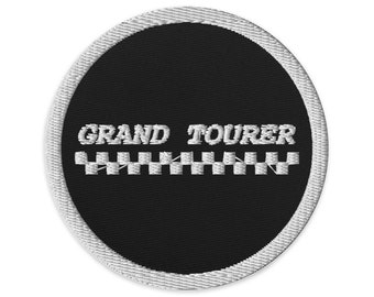 Grand Tourer Embroidered Patch 3in