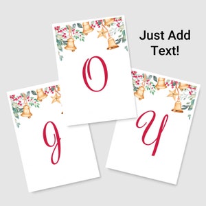 Weihnachts-Geburtstags-Banner, bearbeitbares Party-Banner, bearbeitbares Feiertags-Party-Banner-Vorlage, bearbeitbares und druckbares Feiertags-Poster, FAN116