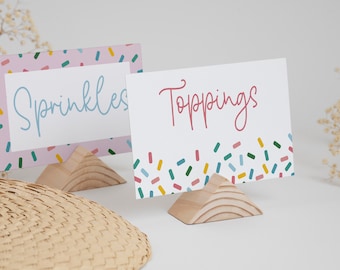 Candy Food Card, Candy Theme Food Tent Template, Editable Food Tents, Food Cards, Charcuterie Food Labels, Editable Card, Candy, FAN125