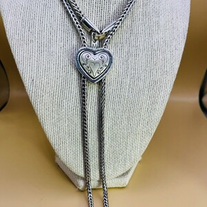 Brighton Regina Pendant Necklace Aqua Blue Crystal Silver Plated Retired Etsy Denmark