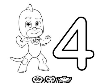 Coloring Pages Gufetta Disegno Colorato Pigiamini Da Colorare E