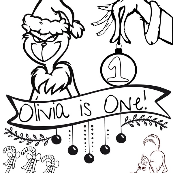 Grinch Birthday - Etsy