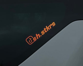 Personalized tiktok sticker, Sticker for car motorcycle vehicle etc.