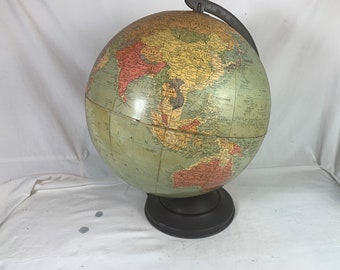 Vintage World Globe circa 1940’s