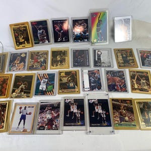 Shaquille O’Neal „Shaq“ Sports Card Collection, 29 einzigartige Karten, darunter Rookie-Karten aus frühen Spieljahren