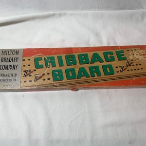Vintage Cribbage Board