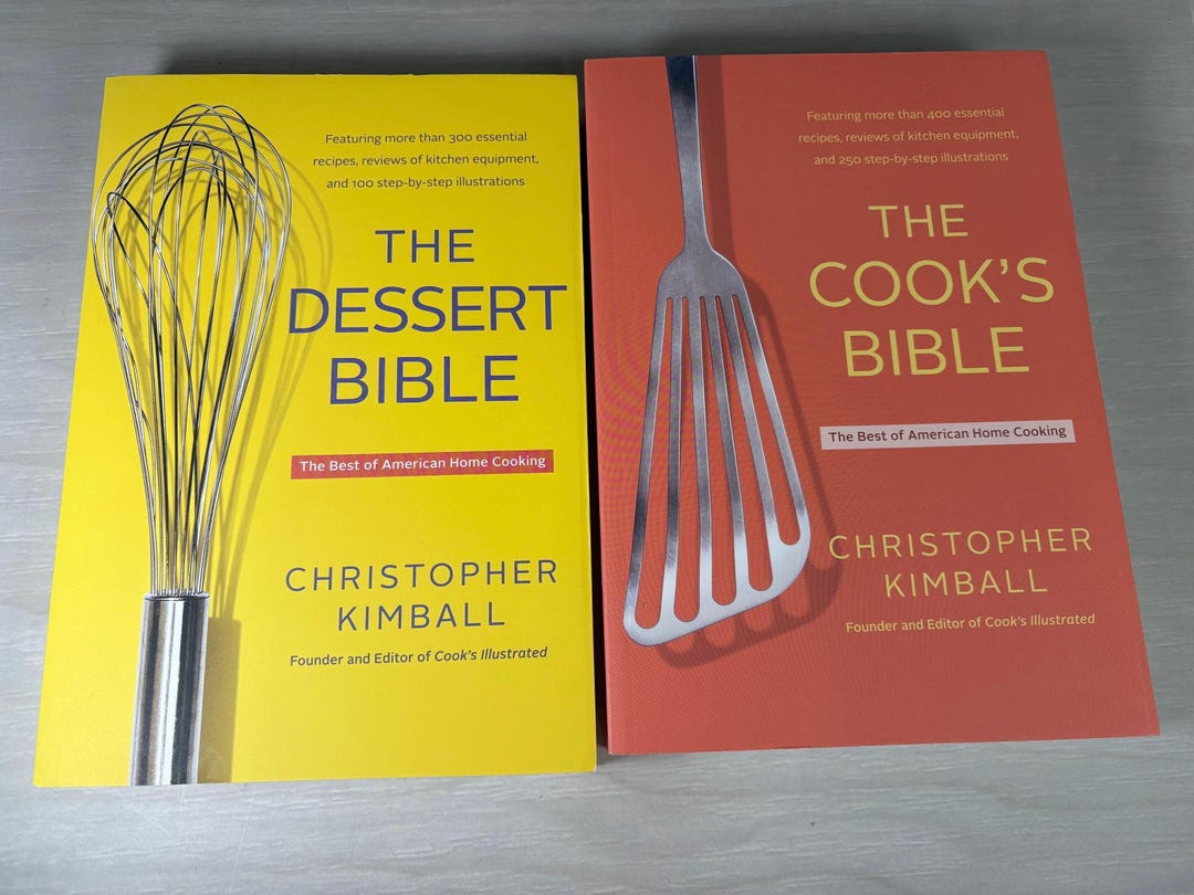 The Cook’s Bible AND the Dessert Bible Set - Etsy