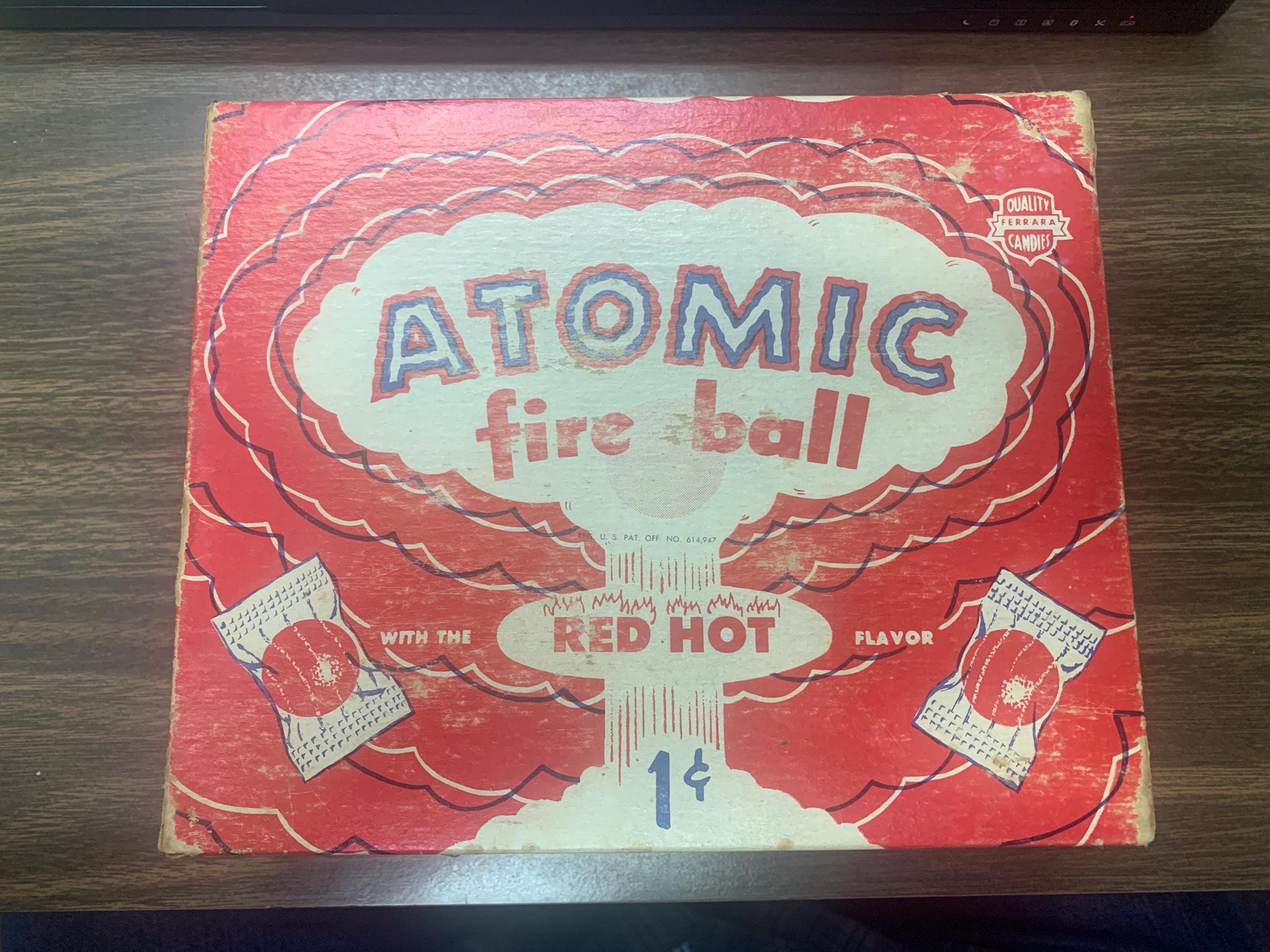 Atomic Fire Ball Box, Vintage Box, Circa 1960's - Etsy