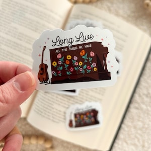 acoustic set sticker | long live the eras tour | vinyl sticker