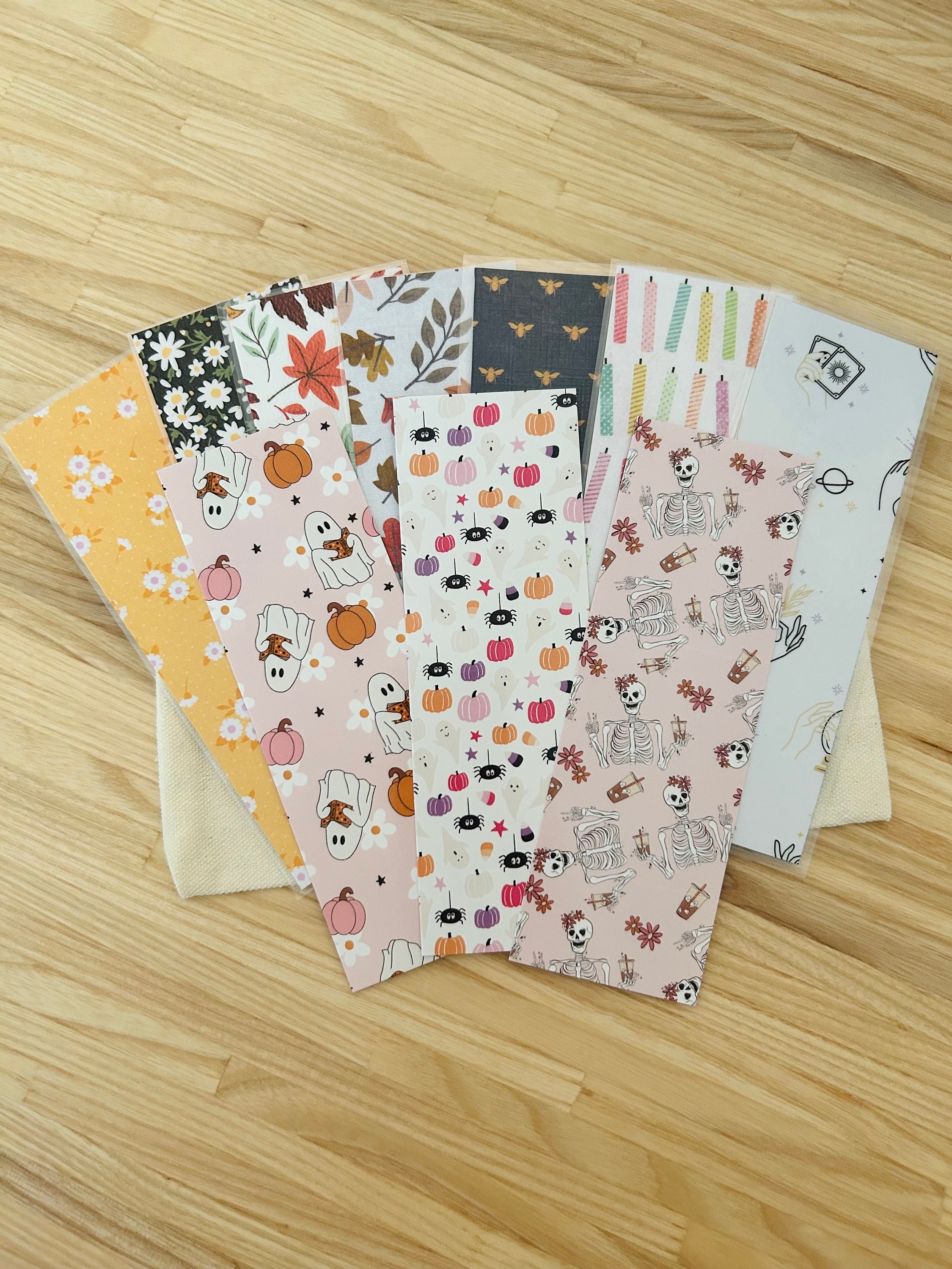 Bookmark Sleeves With Inserts for Photo Booth Premium Vinyl, FREE Shipping  