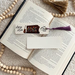 Eras tour bookmark | long live the eras tour | booklovers Present | Double Sided Bookmarks