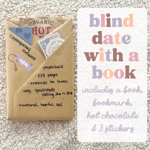 blind date with a book | romance books | mystery and thriller books | fiction | romantasy | fantasy | surprise book | book lover gift
