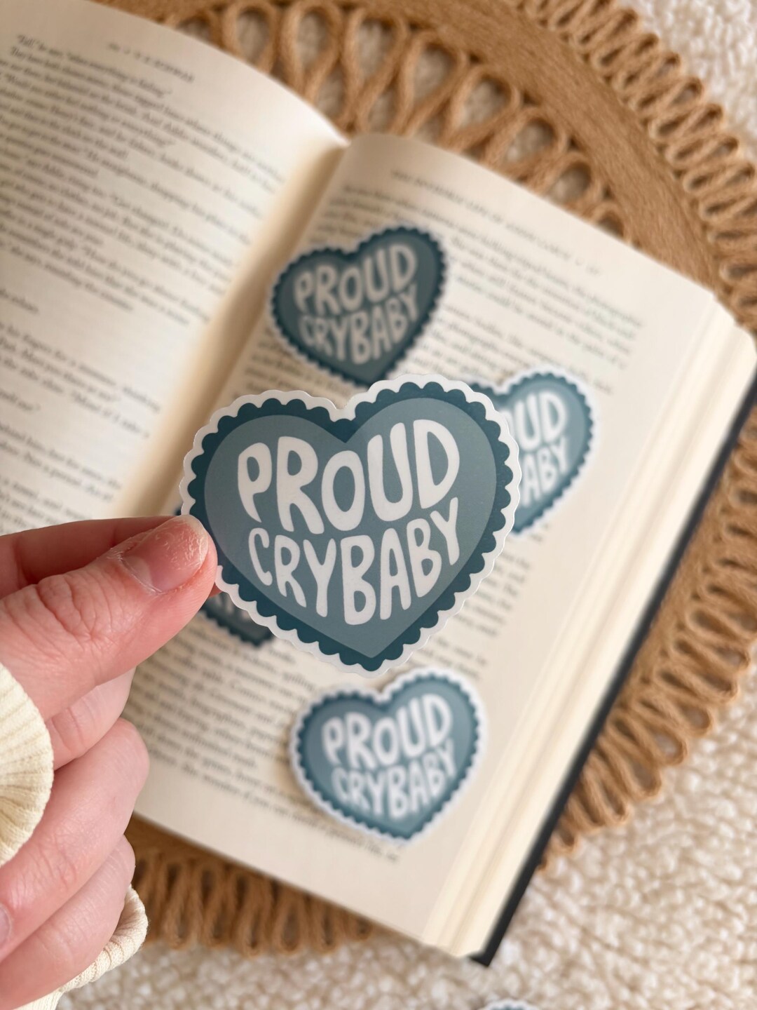 Proud Crybaby Sticker | I Cry a Lot | Vinyl Sticker - Etsy