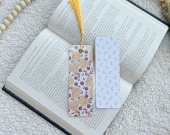 belle bookmark bookmark | beauty and the beast | disney princess | floral | double-sided | bookmark