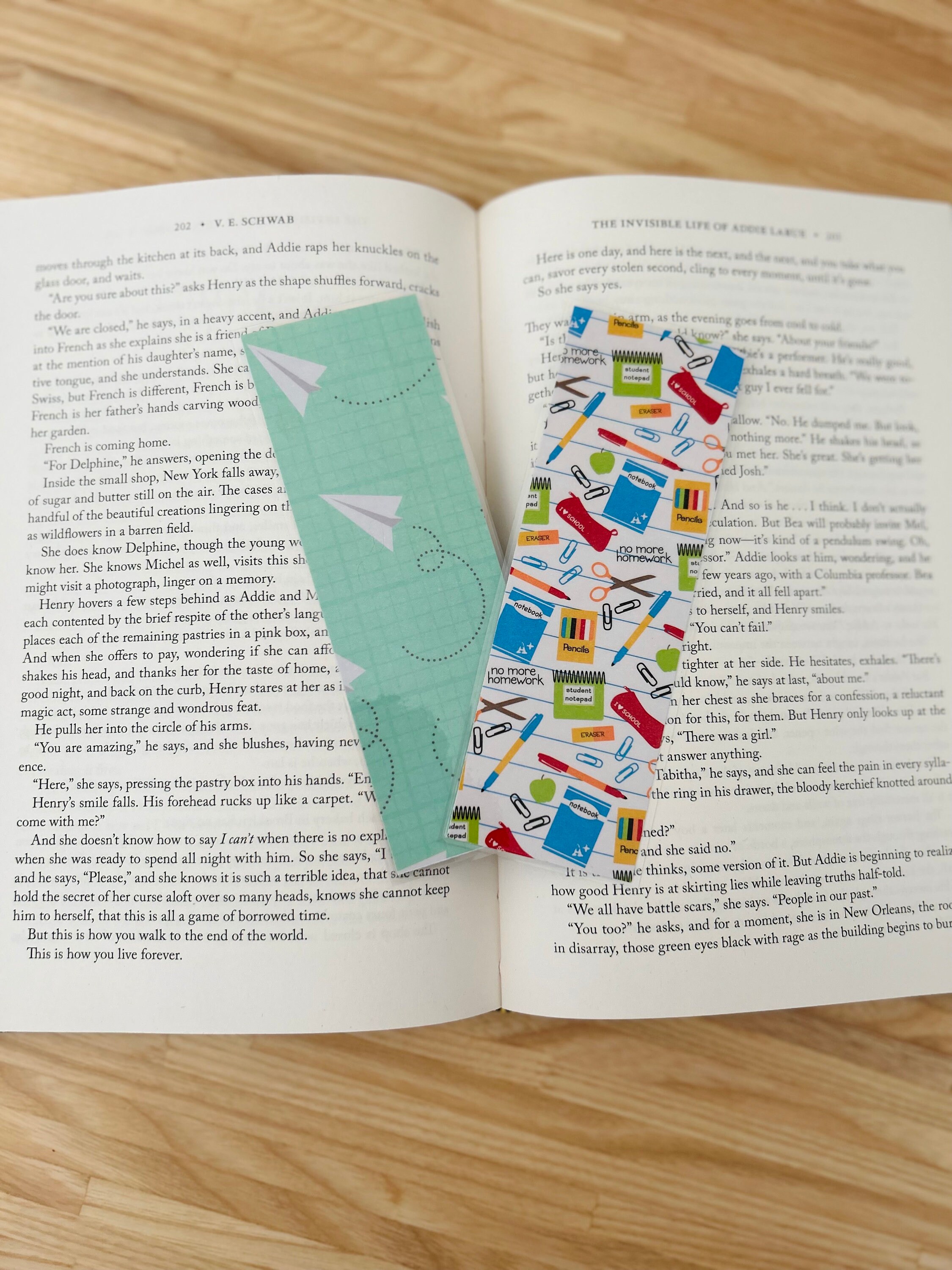 Textbook Bookmarks School Collection | Teacher Bookmarks | Laminated & Double-sided ...