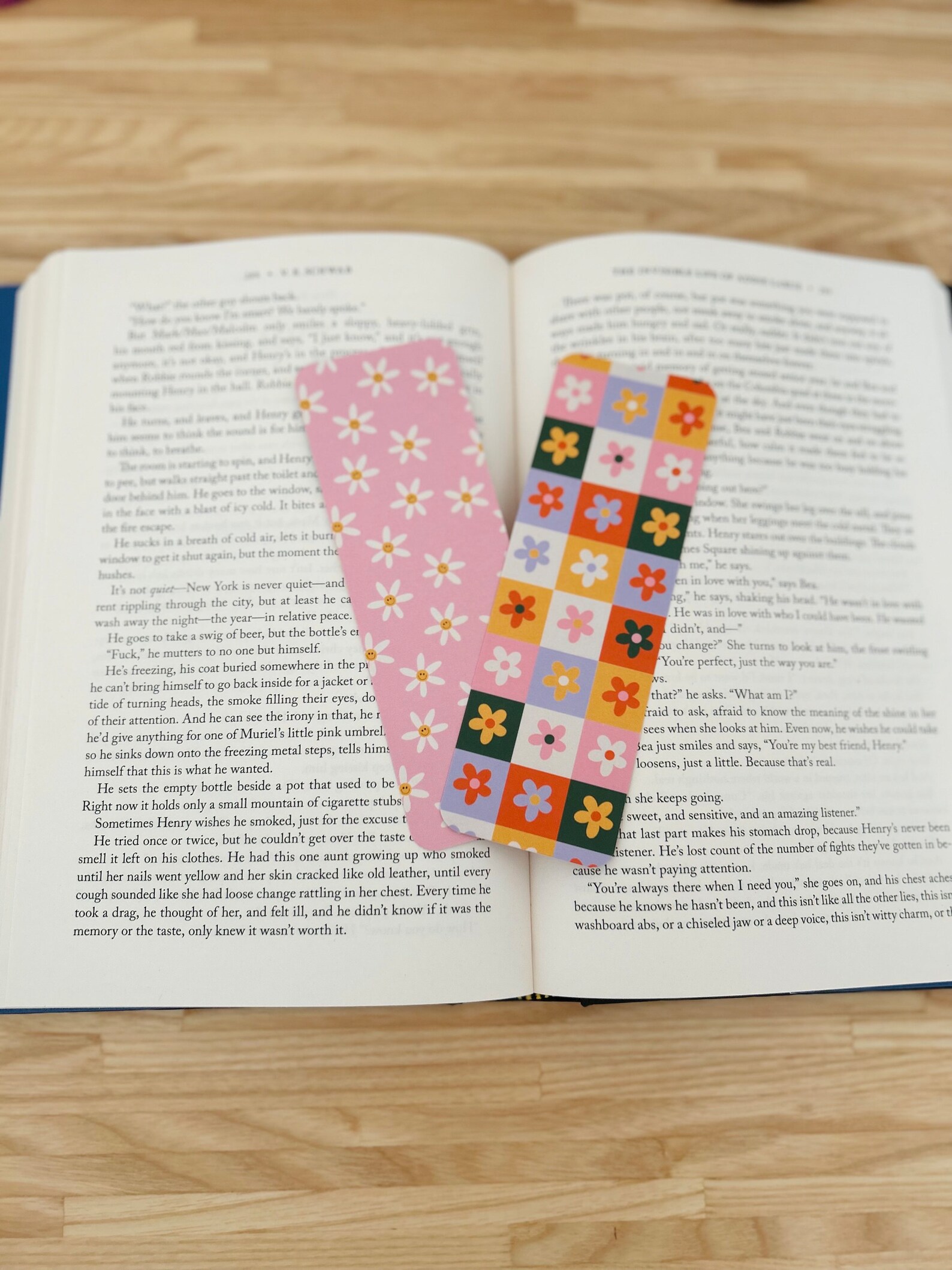 Groovy Vibes Bookmarks | Smiley Face Bookmarks | Floral Bookmarks ...