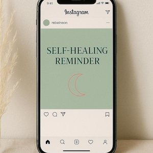 Modèles Instagram Canva pour coachs spirituels et guérisseurs – Design épuré à Salbeigrün