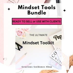 Mindset Coaching Workbook Bundle: Lead Magnet & Ebook Template (Digital Download)