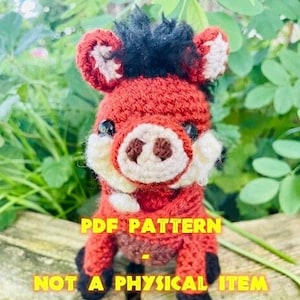Pumba Crochet Pattern ONLY