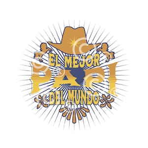 El Mejor Papi Del Mundo PNG Spanish Dad PNG, Fathers Day Png Spanish Dad Quote Feliz Dia del Padre Png Sublimation DIGITAL Download