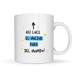 Así Luce El Mejor Papa Del Mundo PNG Spanish Dad PNG, Fathers Day Png Spanish Dad Quote Feliz Dia del Padre Png Sublimation DIGITAL Download