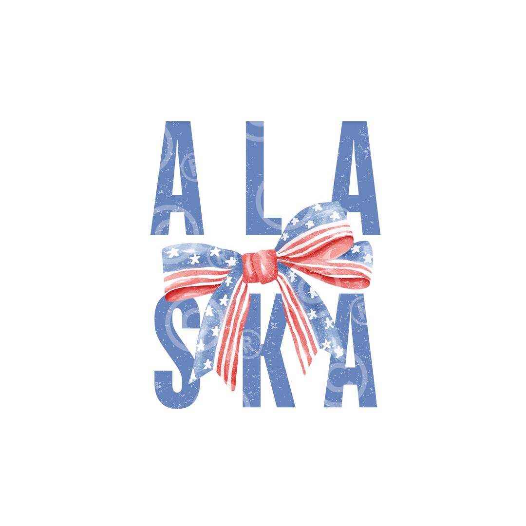 Patriotic Coquette Alaska Png 4th of July Alaska Png American Flag Png ...