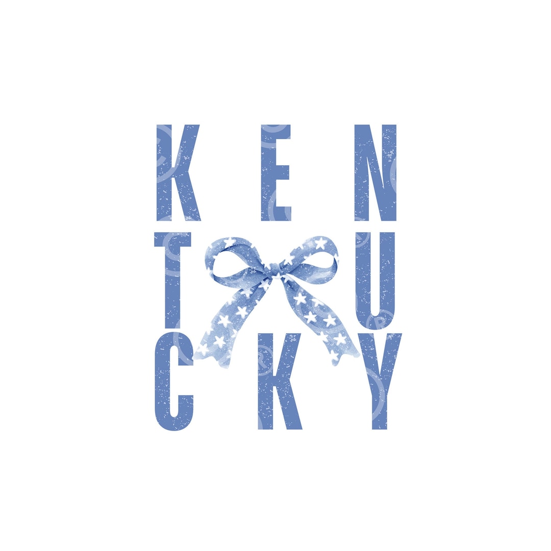 Patriotic Coquette Kentucky Png 4th of July Kentucky Png Kentucky Blue ...
