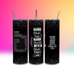 Solutions Architect Tumbler Wrap 20 oz Seamless Skinny Tumbler Wrap Job Uppskattning Födelsedagspresent Sublimering DIGITAL NEDLADDNING