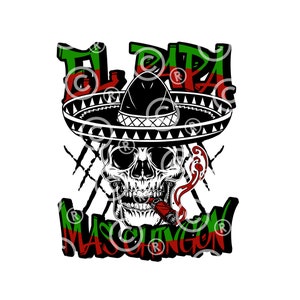 El Papa Mas Chingon PNG Spanish Dad PNG, Sombrero Mexican Sugar Skull Png Spanish Mexican Dad Png Sublimation DIGITAL Download
