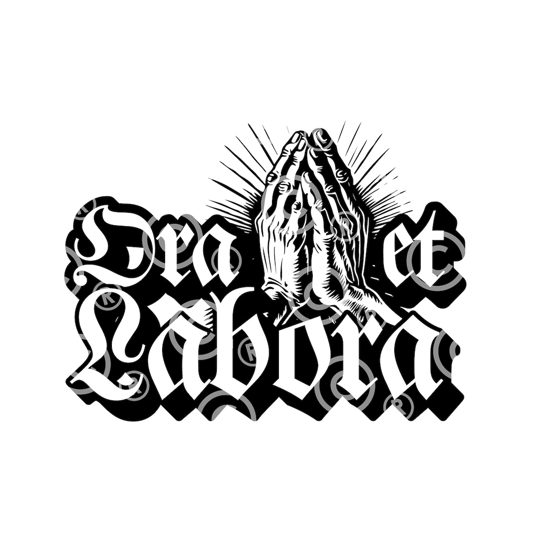 Ora Et Labora Png Spanish Christian PNG Work and Pray Png Spanish Bible ...