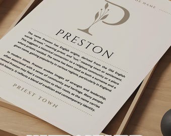 大型油絵 ジェームズ・プレストン James Preston 約30号 証明書 Preston Name Meaning Wall Art Preston Name Origin Print Nursery