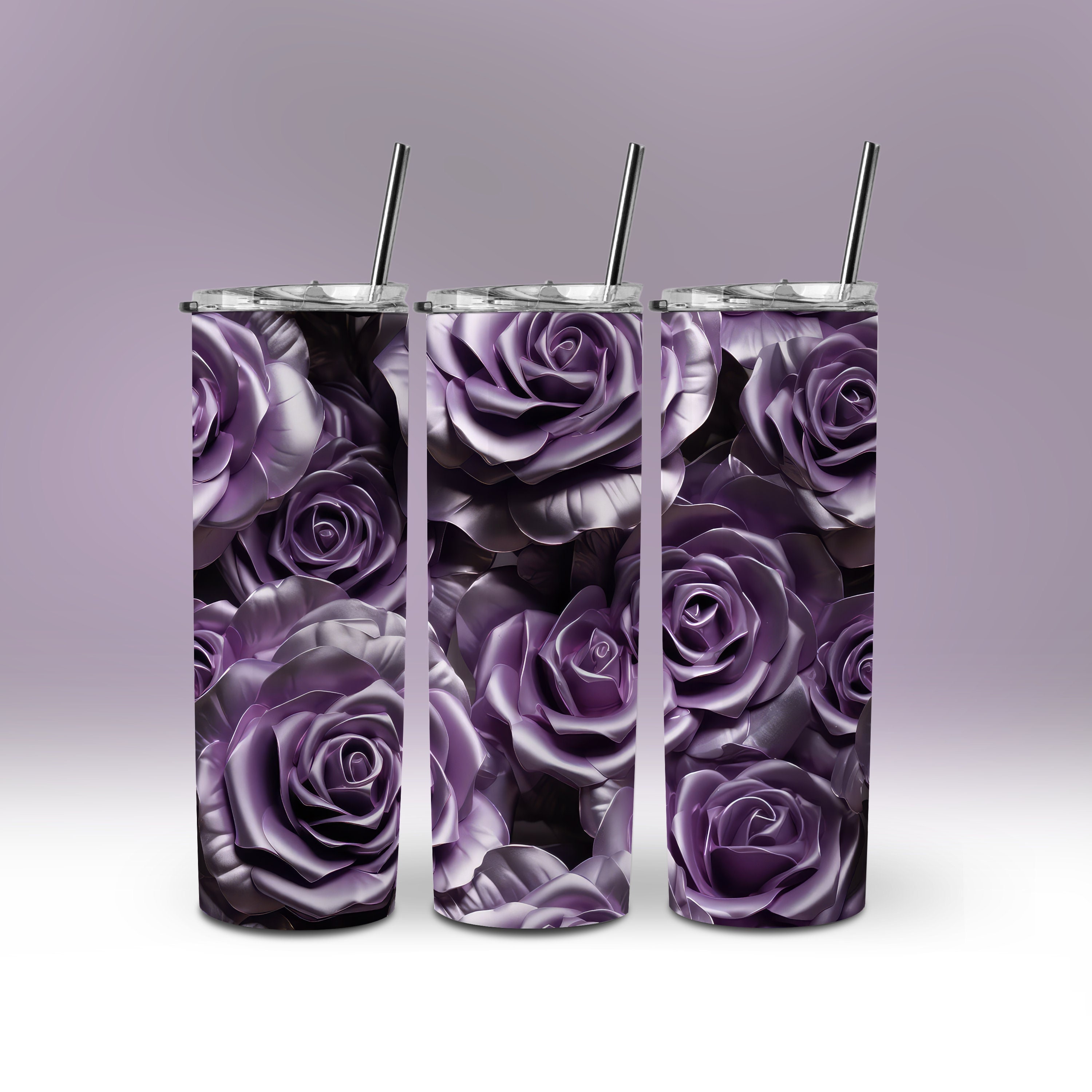 3D Iridescent Glitter Roses 42 – Pattern Crew