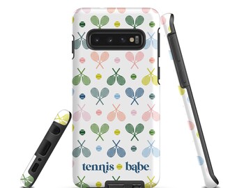 Tennis Babe Tough Case for Samsung® – All Court Pattern