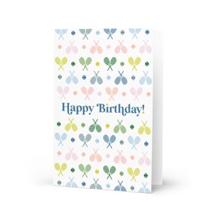 Happy Birthday Card in alle hofpatroon