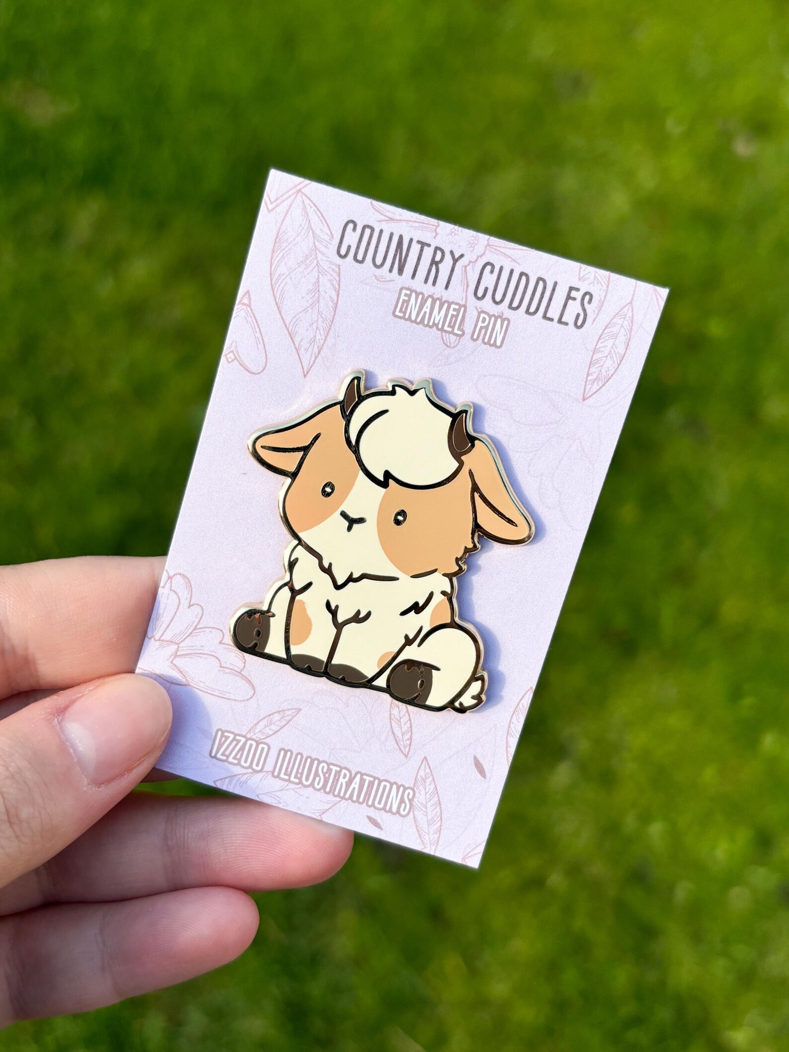 Gyat Pin Cute Goat Enamel Pin, Goat Lover Gift, Cottage Core Enamel Pin, Cute ...