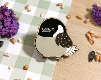 Canadian Goose Hard Enamel Pin: Chunky Bird Lapel Pin