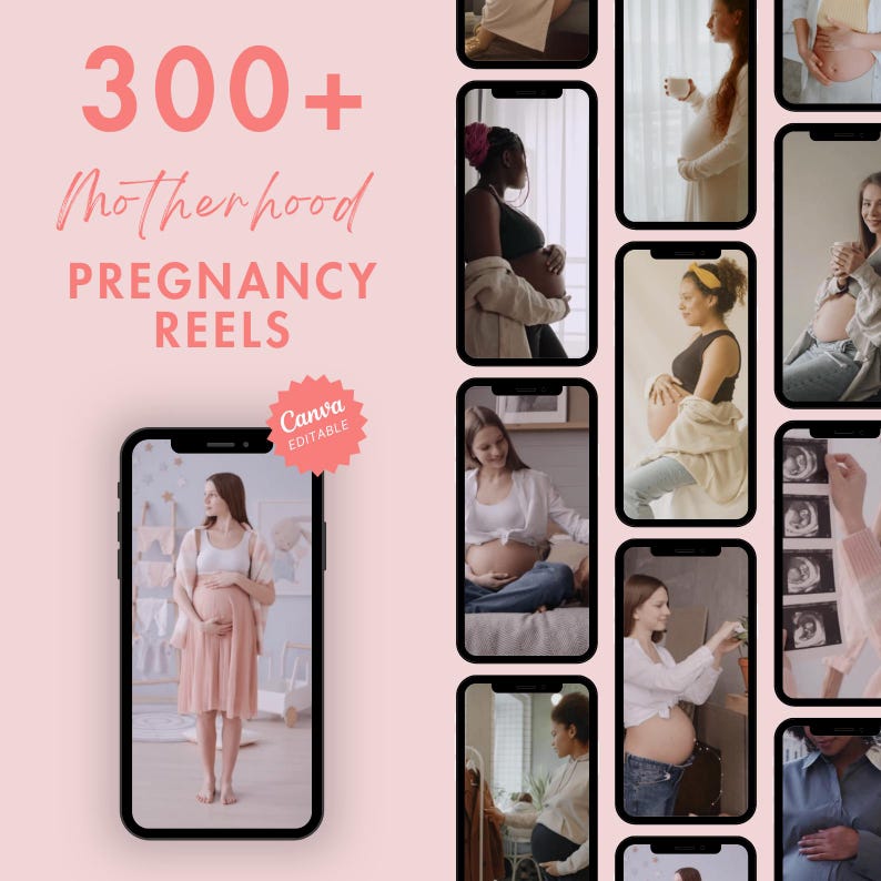 Motherhood pregnancy reels