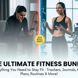 PLR Fitness Products for Resale – Digital Ebooks, Planners, and Journals