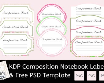 Composition Notebook Png - Etsy