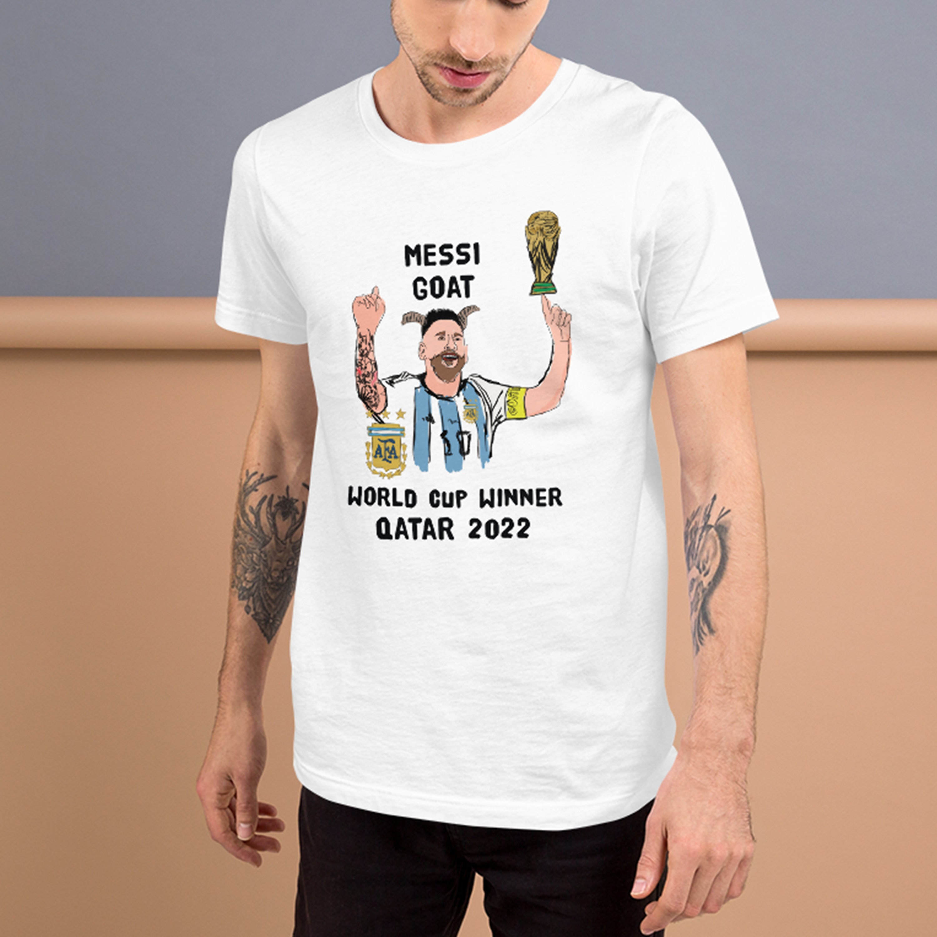 Discover Argentina World Cup Shirt Winners 2022 | Lionel Messi | Goat